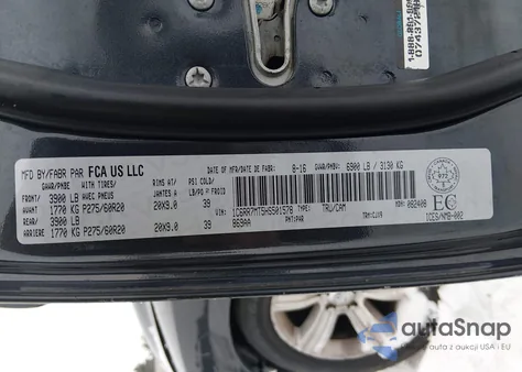 2017 Ram 1500 Sport из США, поврежденный, VIN 1C6RR7MT5HS501578